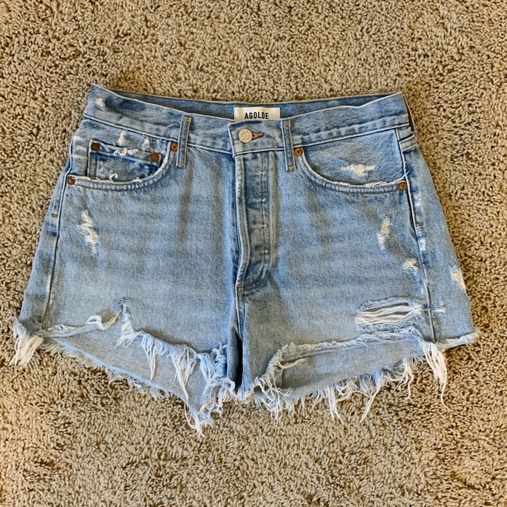 Agolde Parker Cutoff Shorts Sz 26